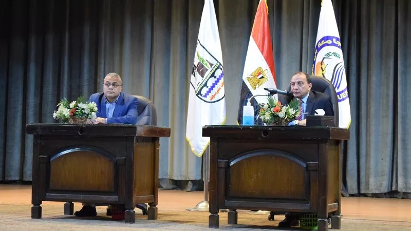 الانتهاء من كافة الاستعدادات لامتحانات الترم الأول بجامعة بني سويف