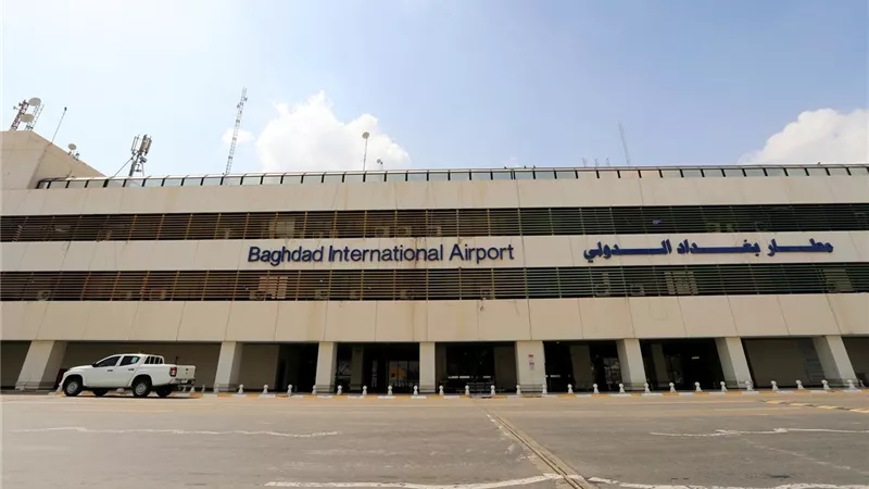 مطار بغداد الدولي يعلن توقف حركة الملاحة بسبب الأحوال الجوية