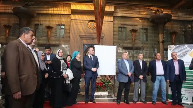 السكة الحديد:افتتاح المرحلةالأولى من مشروع الطاقة الشمسية بمحطة مصر