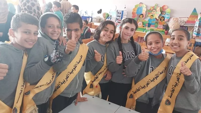 القومية العربية تفوز بالمركز الاول بمسابقة اوائل الطلبة بالاسماعيلي
