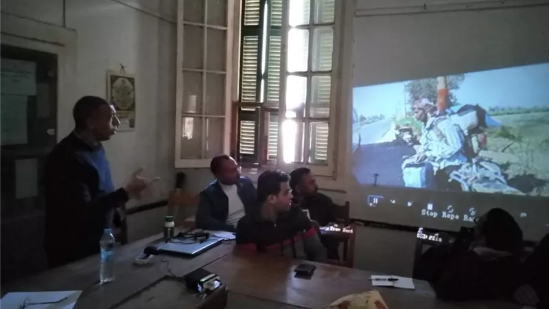 دورة تدريبية عن طرق الاستخدام لمبيدات الآفات الزراعية بالمنيا