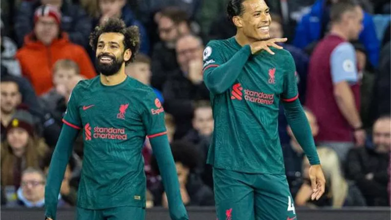 الفرعون يتألق ويقود ليفربول للفوز بثلاثية على أستون فيلا فى البريميرليج .. فيديو