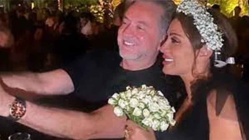 أول تعليق من مروان خوري بعد زواجه من مسلمة