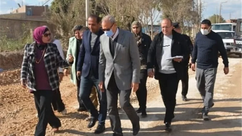 محافظ القليوبية يتفقد المشروعات الخدمية الجاري تنفيذها بـ ٣ مُدن