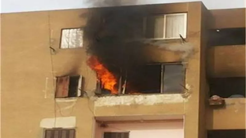 مصرع طفلين إثر حريق داخل شقة سكنية فى شبرا