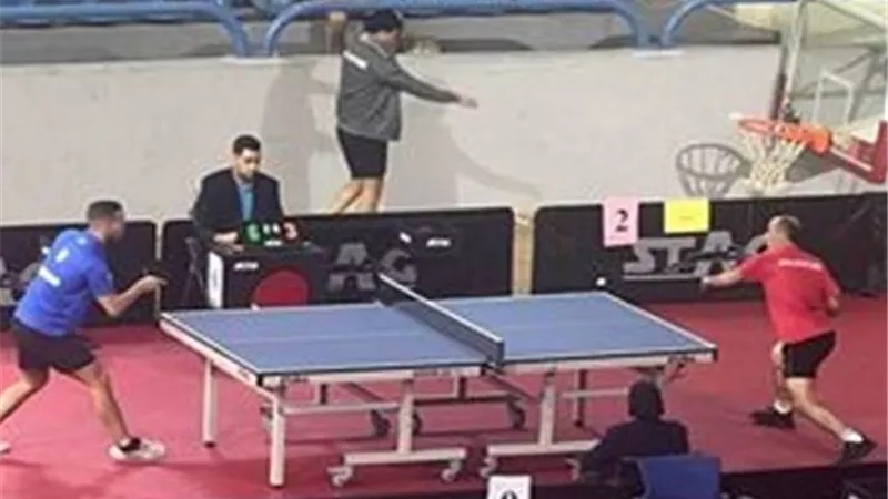 الأندية المصرية تواصل الصدارة في بطولة الأندية العربية لتنس الطاولة