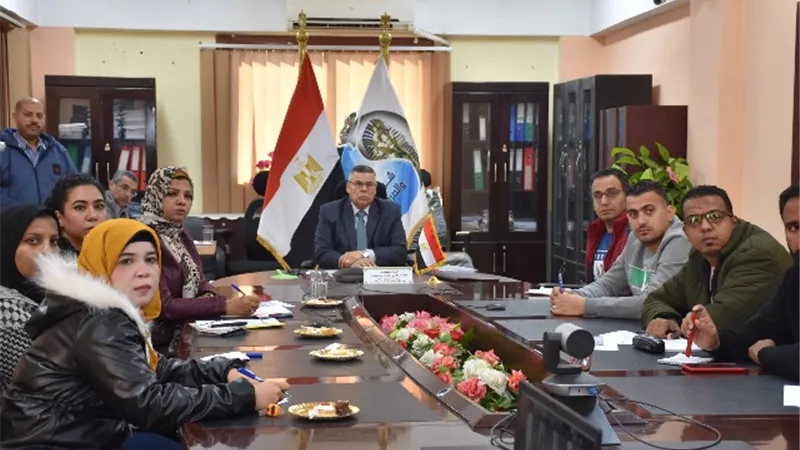 شركة مياه الشرب الأقصر تشاؤك فى إجتماع الدعم الفنى للحلول المتكاملة
