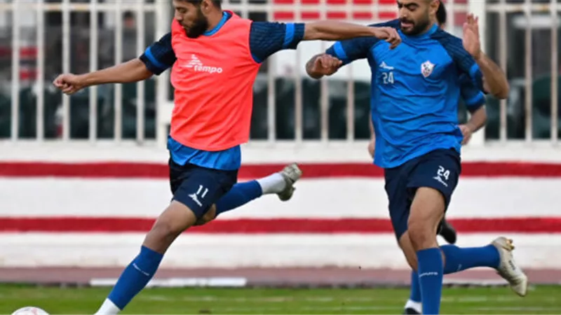 مران الزمالك.. برنامج خاص لـ مصطفى شلبي.. و نداي يقترب من العودة