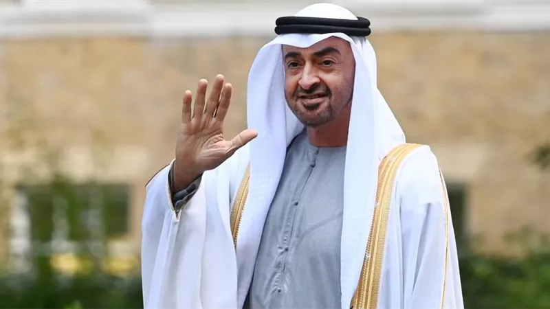 رئيس الإمارات يبحث مع نظيره الموريتاني تعزيز التعاون المشترك