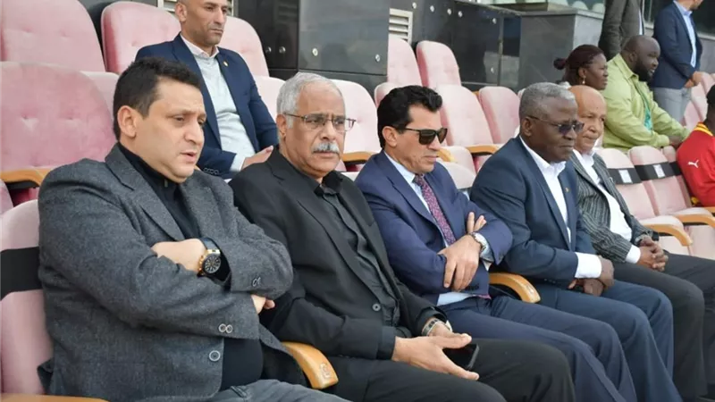 وزيرالرياضة يشهد ودية منتخب مصر للشباب مع نظيره الغاني