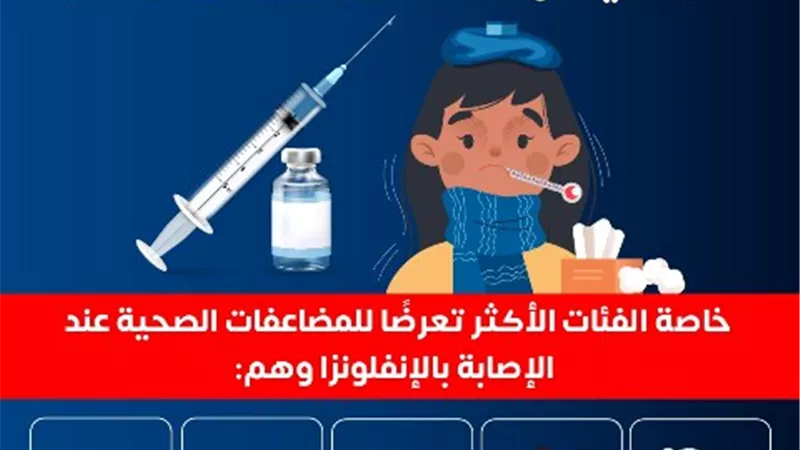 الصحة: لقاح الإنفلونزا الموسمية يحميك من الإصابة بها