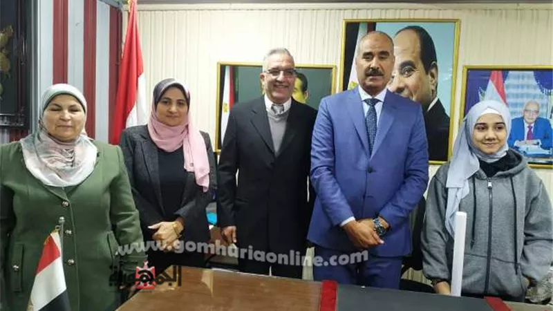 الفولى يدعم المواهب من طلاب المدارس بمحافظة المنوفية