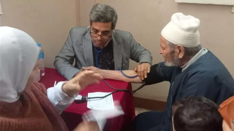 جامعة السادات تواصل تقديم القوافل الطبية لتنمية القري الأكثر إحتياج