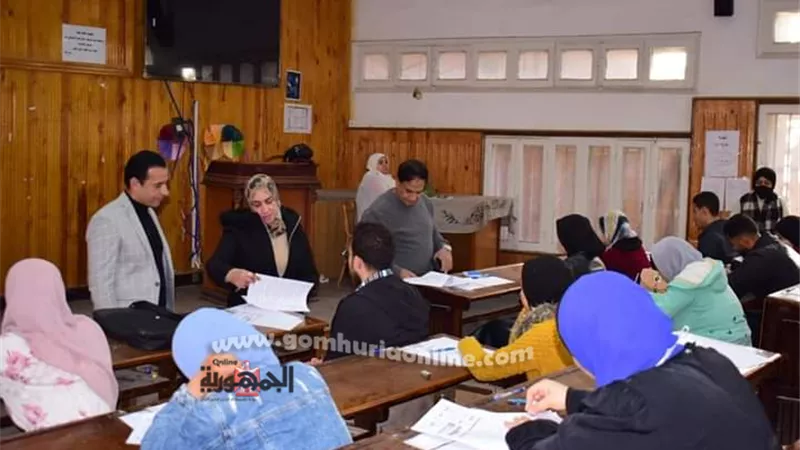 بداية قوية لإختبارات الفصل الدراسي الأول بالتربية النوعية بأشمون