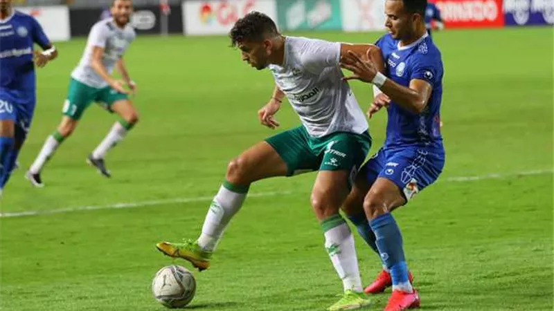 المصري وأسوان يتعادلان 1 - 1 فى الشوط الأول