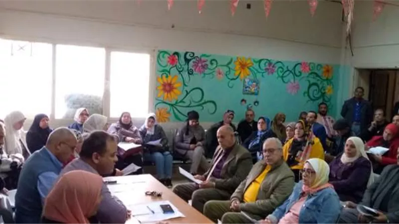 تفاصيل أخر اجتماع لقيادت الإدارة التعليمية لمدينتى الشروق وبدر..صور