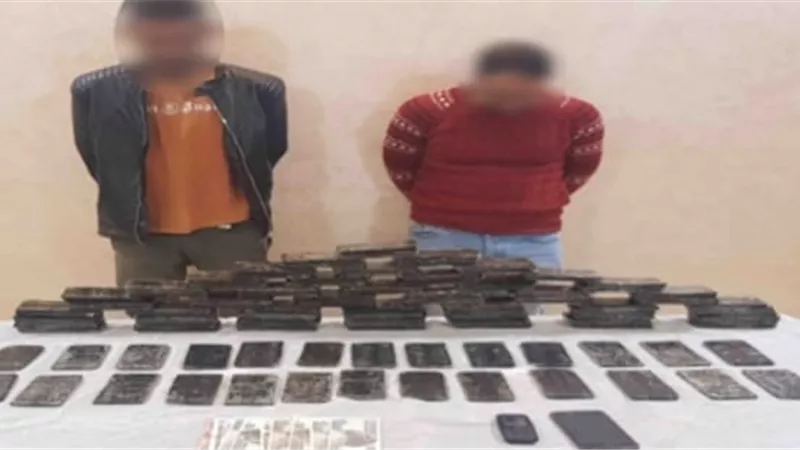الداخلية تضبط 12 شخصا من معلمين الكيف في المحافظات