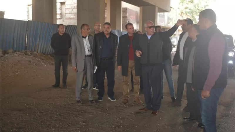 محافظ الجيزة يتفقد مشروع توسعات محور ٢٦ يوليو بشارع أحمد عرابي