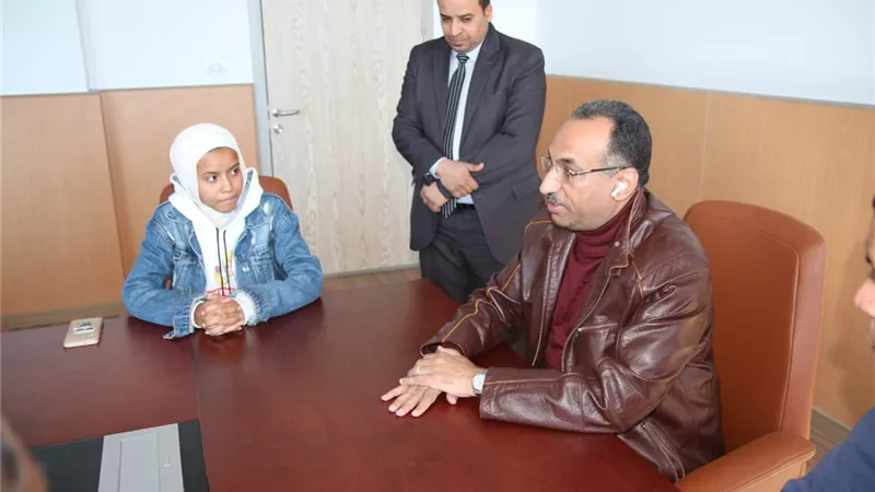 رئيس جامعة طيبة التكنولوجية يلتقي أعضاء مجلس اتحاد الطلاب