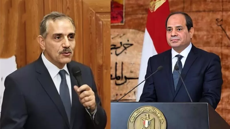محافظ كفر الشيخ يهنئ الرئيس بالعام الميلادي الجديد