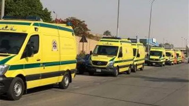 مصرع وإصابة 4 فى إنقلاب سيارة بصحراوي بنى سويف