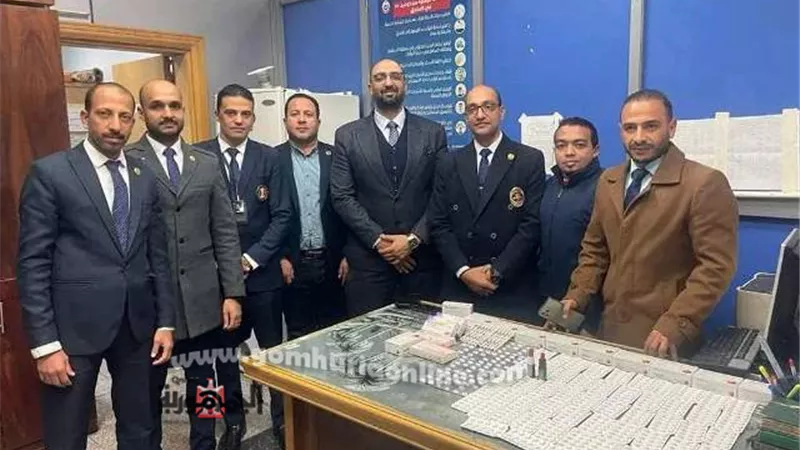 جمارك مطار الغردقة تضبط محاولة تهريب كمية من الأدوية المخدرة