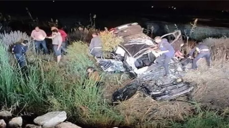 مصرع 3 وإصابة آخر في انقلاب سيارة على طريق بورسعيد المطرية