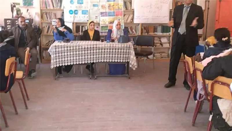 ندوات توعوية من وحدة حماية الطفل لطلاب الإبتدائية والإعدادية