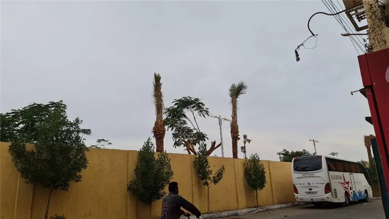 سحب كثيفة وإنخفاض فى درجات الحرارة بالأقصر