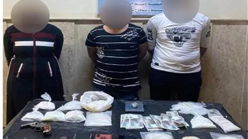 ضبط تشكيل عصابي بحوزته مخدر الشابو بـ3 ملايين جنيه فى سوهاج