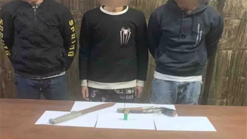 أمن القاهرة يضبط طرفى مشاجرة وبحوزتهم أسلحة نارية وبيضاء