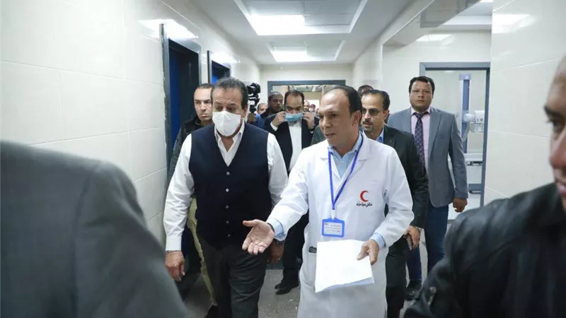 وزير الصحة يوجه بإنشاء مجمع طبي متكامل على قطعة أرض فضاء بمنوف