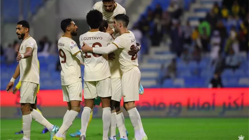 النصر يفوز علي الخليج بهدف فنسنت أبو بكر ويتصدر الدوري السعودي