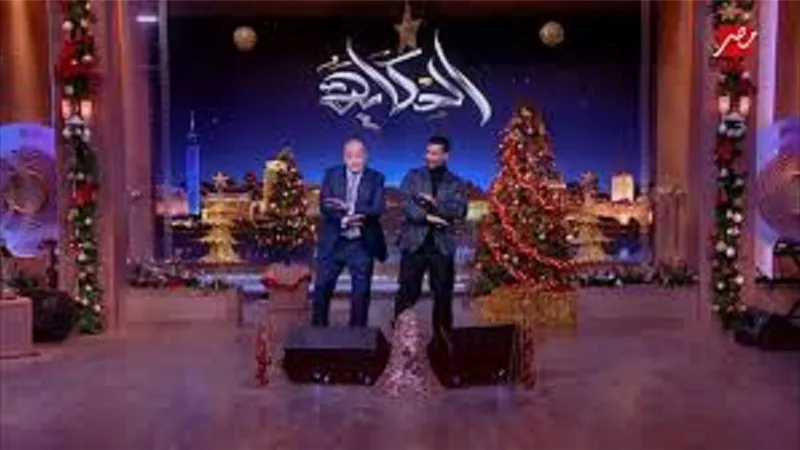 عمرو اديب يحتفل بنجم عام 2022 
