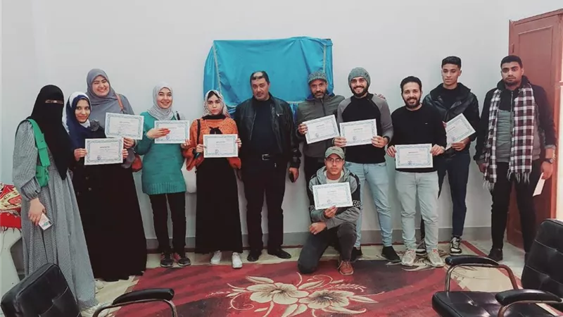 القوى العاملة بمطروح تختتم برنامج تدريبي على صيانة الحاسب الالى