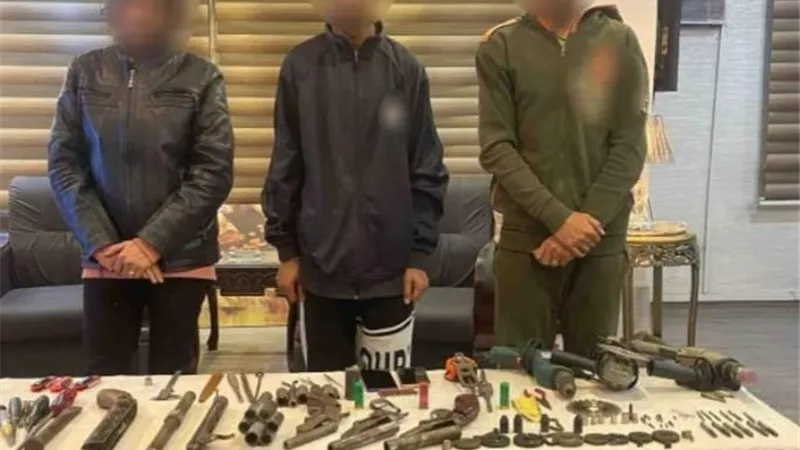 ضبط ورشة لتصنيع وتعديل الأسلحة النارية بالقليوبية