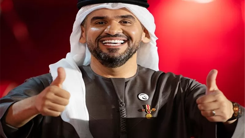 حسين الجسمي يتألق فى أولي حفلاته بـ2023 بالشارفة