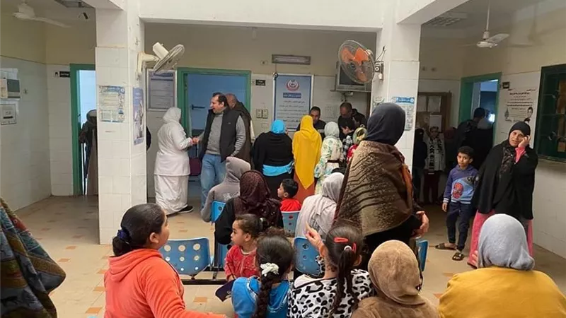 مستقبل وطن القوصية ينظم قافلة طبية