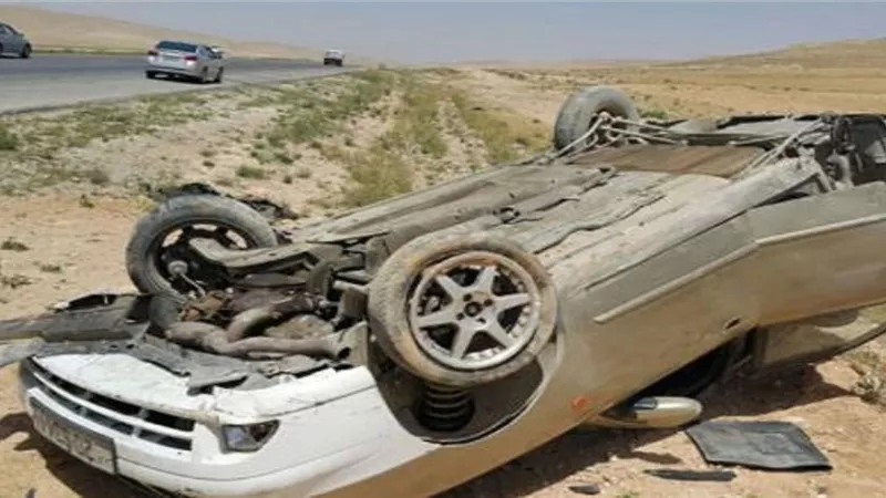 إصابة 3 إثر انقلاب سيارة فى أطفيح