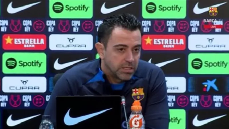 تشافي عن مواجهة برشلونة لإنتر سيتي: لا يوجد لديهم شيء ليخسروه