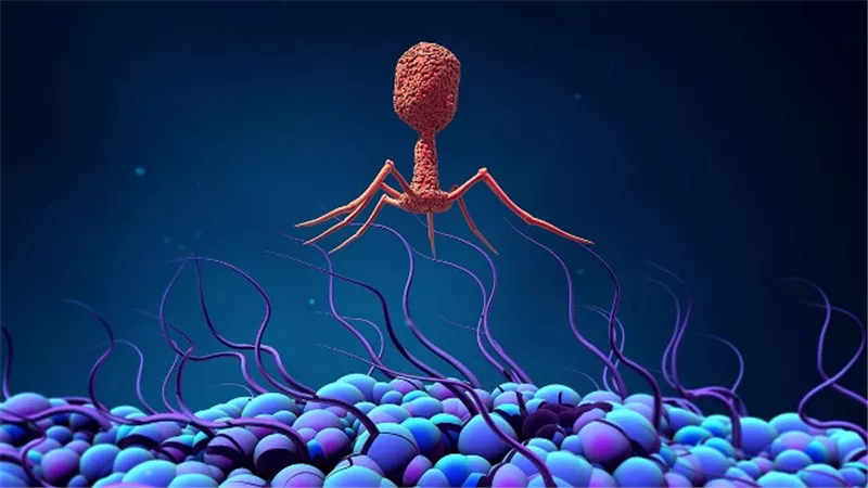 العثور على كائن حي يتغذى على الفيروسات