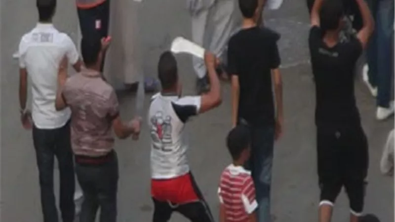 مشاجرة بالأسلحة البيضاء بسبب معاكسة فتاة بالقليوبية
