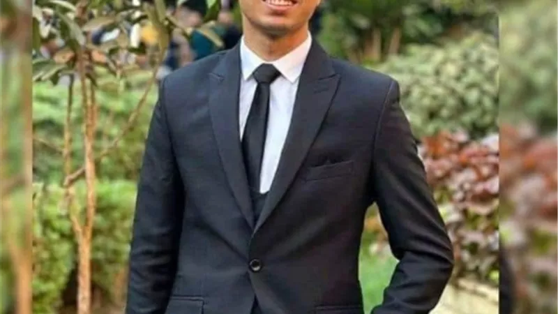 النائب أحمد بدوى ينعى طالب طب بنها وابن قرية السيفا
