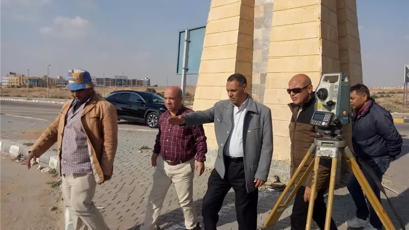 تنفيذ إزالات لمحال ومخالفات بناء بمدينة بدر