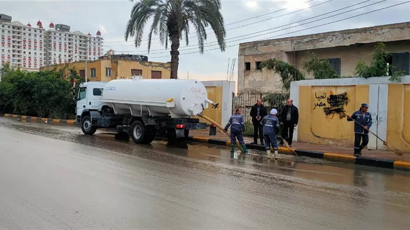 رفع حالة الطوارئ بعدد من قرى كفر الشيخ لتعرضهم لهطول الأمطار