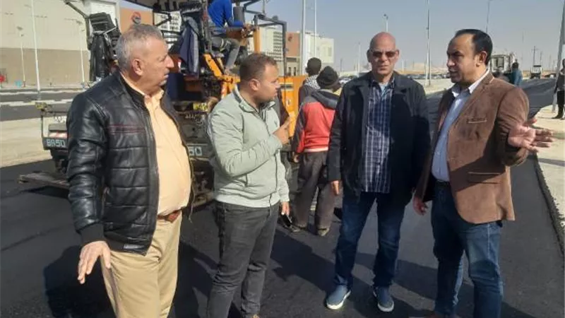 رئيس جهاز الشروق يتفقد أهم مشروعات الطرق الجديدة والحيوية.. صور