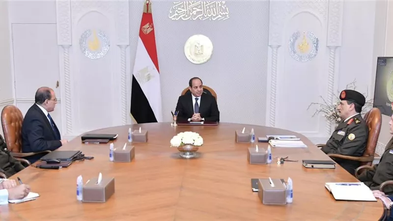 الرئيس السيسي يتابع الموقف التنفيذي لمشروعات الهيئة الهندسية