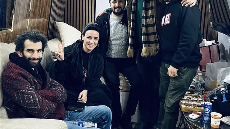 أحدث ظهور لريهام عبد الغفور من كواليس 