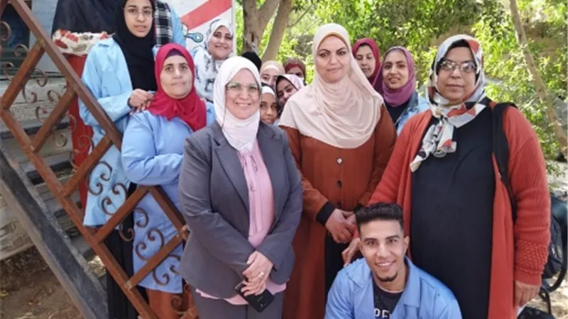 اختتام دورة تدريبية على مهنة التفصيل بالوحدة المتنقلة بالقليوبية