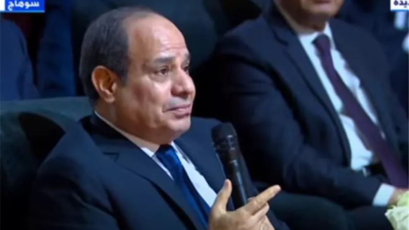السيسى: الصعيد لم يكن مهمشا ابدا لكن الدولة لم تكن قادرة على دعمه